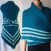  Outlander Claire Sassenach shawl blue denim wool triangle shawl alpaca shawl knit shoulder wrap inspired Outlander gifts mom sister wife  Shawl Wool Mohair  9