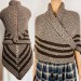  Outlander Claire Sassenach shawl blue denim wool triangle shawl alpaca shawl knit shoulder wrap inspired Outlander gifts mom sister wife  Shawl Wool Mohair  3