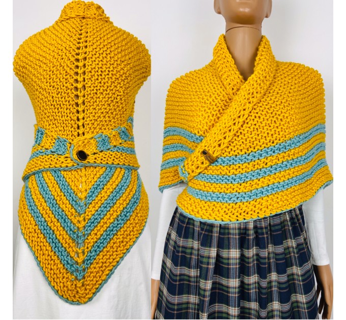  Outlander Claire cosplay shawl blue knit shoulder wrap petrol winter celtic sontag triangle shawl costume Outlander gifts wife mom sister  Shawl Wool Mohair  10