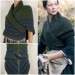  Outlander rent Claire shawl knit shoulder wrap sontag celtic shawl green triangle wool shawl Carolina Shawl Fraser's Ridge winter shawl  Shawl Wool Mohair  
