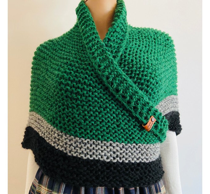  Claire shawl Outlander celtic sontag shawl green alpaca knit shoulder wrap wool triangle shawl Outlander gifts wife mom her sister  Shawl Wool Mohair  