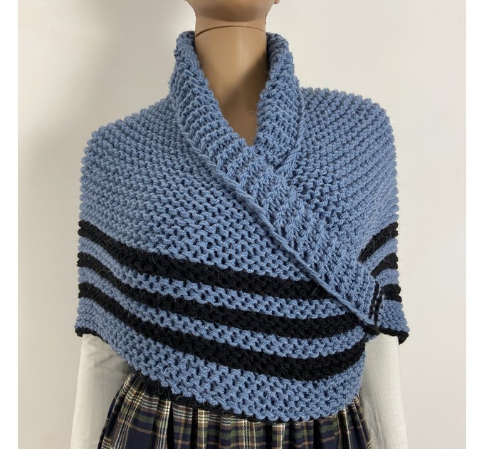 Outlander shawl for sale blue wool sontag shawl for sale Carolina shawl wrap for women Claire Fraser costume mother's day gifts