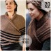  Outlander Inspired Claire Shawl Wool Triangle Shawl Alpaca sontag shawl Knit warm shoulder  Outlander Shawl Wrap Cowl  