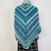  Blue Outlander Claire rent shawl fall winter wool sontag triangle shawl gray celtic knit shoulder wrap mohair Inspired Outlander shawl  Shawl Wool Mohair  1