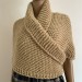  Outlander Claire shawl Season 6 beige knit shoulder wrap alpaca celtic sontag shawl wool triangle shawl inspired Outlander Carolina shawl  Shawl Alpaca  