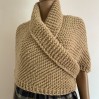 Outlander Claire shawl Season 6 beige knit shoulder wrap alpaca celtic sontag shawl wool triangle shawl inspired Outlander Carolina shawl