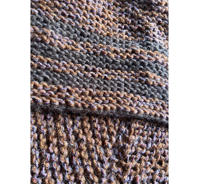  Brown Outlander Claire Shawl Triangle Shoulder alpaca, Outlander shawl knit Wrap angora, Wool Sontag shawl anniversary gift Mom Her Sister  Shawl Alpaca  5