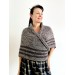  Gray Outlander shawl knit wrap angora, Claire shawl alpaca with button for fastening Sontag Triangle wool Shawl Chunky warm shoulder wrap  Shawl Alpaca  2