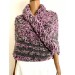  Lilac Claire outlander shawl knit shoulder wrap gray alpaca triangle wool shawl sontag celtic shawl Carolina Shawl outlander  Shawl Alpaca  3