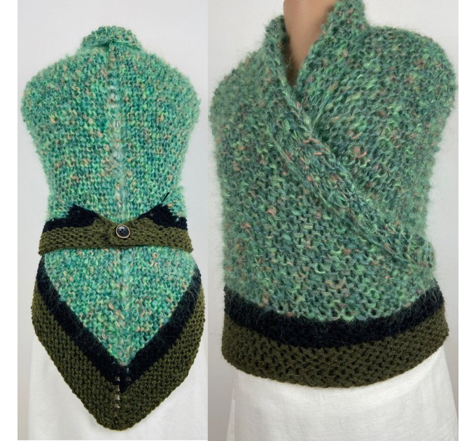  Outlander Claire rent shawl celtic shawl light green triangle alpaca wool shawl knit shoulder wrap sontag winter shawl inspired Carolina Shawl  Shawl Alpaca  