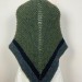  Outlander inspired Сlaire Shawl knit shoulder wrap celtic shawl winter triangle alpaca shawl green wool sontag Outlander Carolina shawl  Shawl Alpaca  4