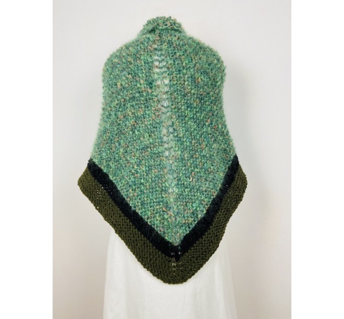  Outlander Claire rent shawl celtic shawl light green triangle alpaca wool shawl knit shoulder wrap sontag winter shawl inspired Carolina Shawl  Shawl Alpaca  2