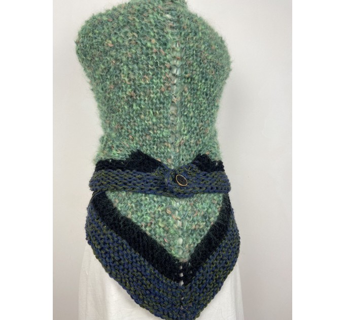  Outlander Claire rent shawl green triangle alpaca wool shawl celtic shawl knit shoulder wrap sontag winter shawl inspired Carolina Shawl  Shawl Alpaca  2