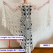  Green shawl for wedding bridal triangle wrap fringe bride winter capelet wool bridesmaid cover up wedding wrap bridal stole crochet cover up  Shawl / Wraps  15