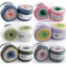  FLOWERS MOONLIGHT YarnArt Gradient 250 g 1000 meters Glitter Metallic Lurex Multicolor cotton yarn Rainbow crochet yarn hand knit Shiny yarn    2