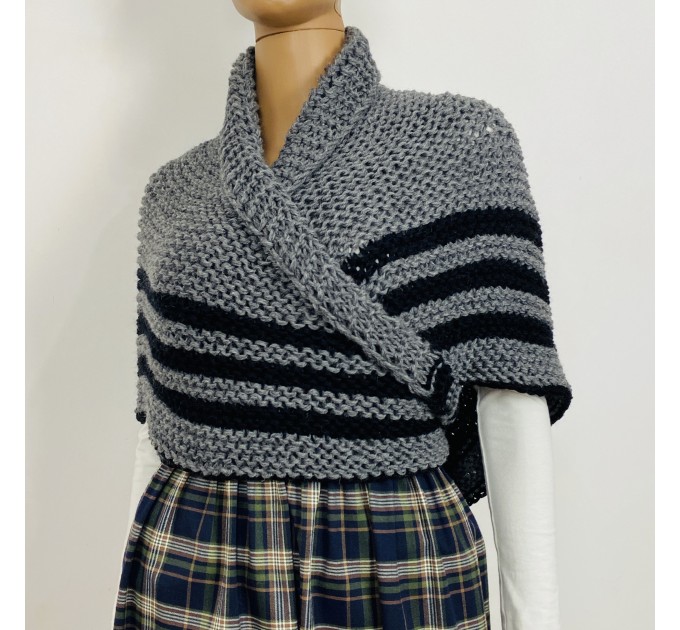  PDF Knitting Pattern Outlander Claire shawl sontag shoulder wrap gifts digital instant download historical costume easy crochet cosplay  PDF / Pattern  2