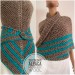  Outlander rent Claire shawl black triangle wool shawl knit shoulder wrap sontag celtic shawl Carolina Shawl Fraser's Ridge winter shawl  Shawl Wool Mohair  10