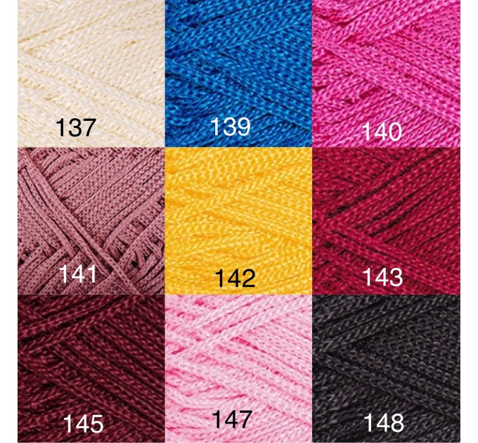 YarArt MACRAME Yarn, Cord Yarn, Macrame yarn, Crochet Rugs, Rug Yarn