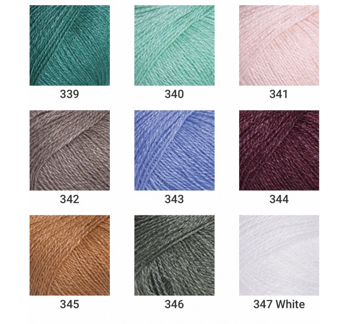 YARNART SILKY WOOL Yarn, Blend Wool, Silky Wool, Merino Wool Yarn, Silk