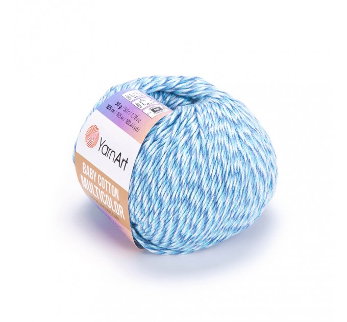 Yarn YarnArt BABY COTTON Multicolor ombre yarn amigurumi yarn gradient yarn cake knitting yarn rainbow yarn cotton multicolor yarn