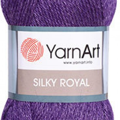 YARNART SILK ROYAL Yarn, Merino Wool Yarn, Blend Wool, Silky Wool, Silk Yarn, Wool Yarn, Soft Yarn, Rayon Yarn, Crochet Rayon Yarn