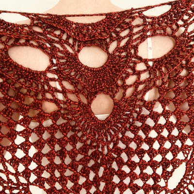 Red wedding shawl burgundy bride triangle shawl fringe winter bridal lace wrap wool bride cover up crochet bridesmaid capelet bridal stole